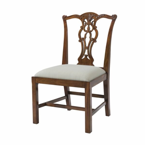 Reproduction Chippendale Side Chair