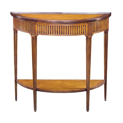 Reproduction Bowed Side Table
