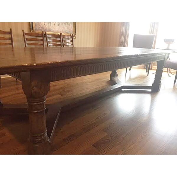 Vintage Oak Refectory Table